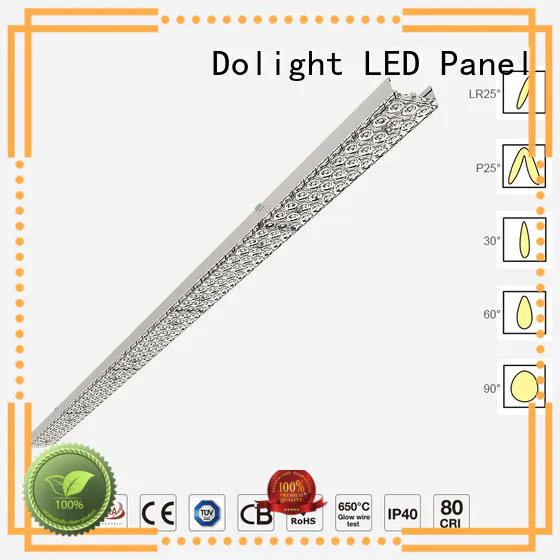 Dolight LED Panel lens linear led lighting manufacturers for supermarket