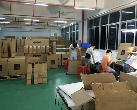 Dolight Products Packing Area