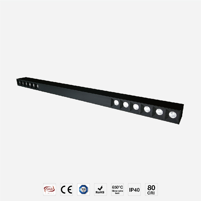 Lens LED Linear Light LL50 Lower Glare UGR<14
