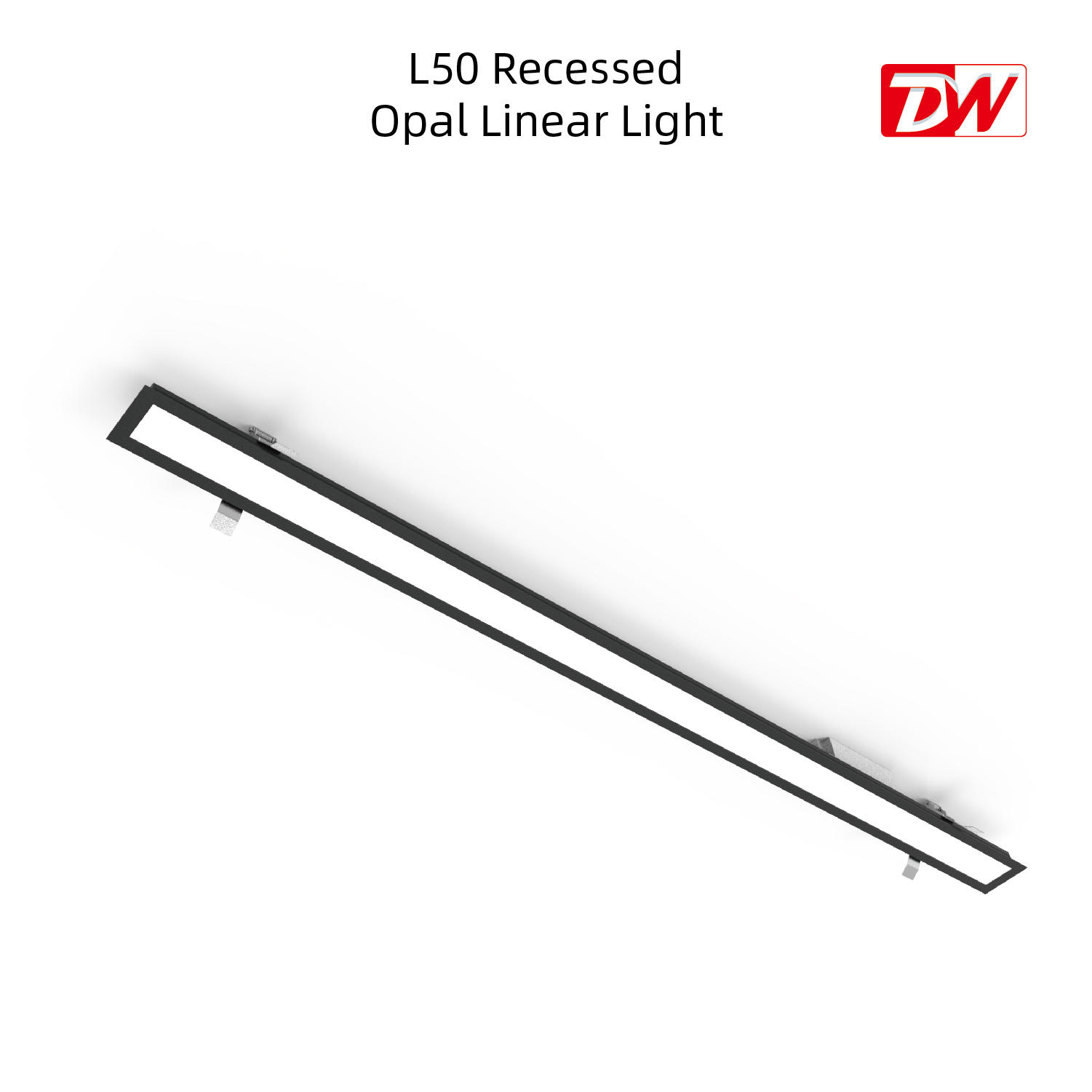 L50 Recessed Opal Linear Light Series
