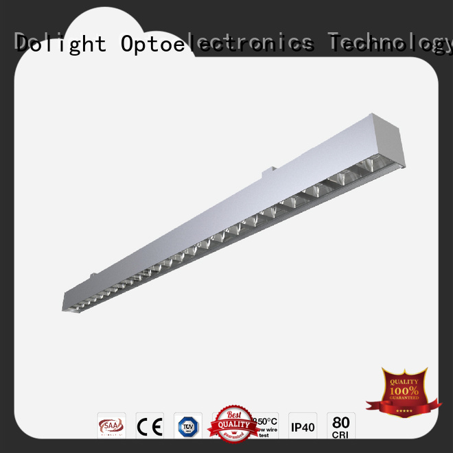 Dolight LED Panel Wholesale suspended linear led lighting factory for office