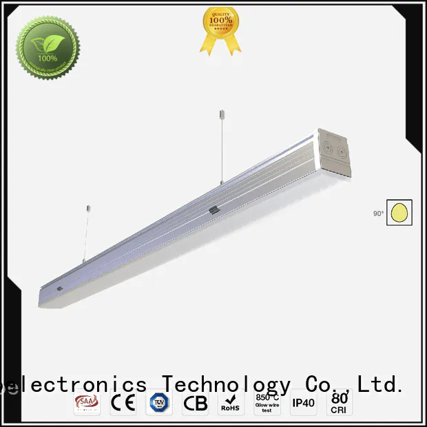 Dolight LED Panel lens linear light fixture factory for supermarket