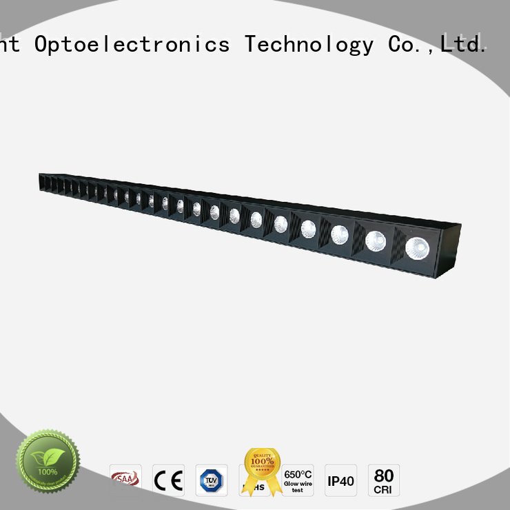 stable linear led light fixture glare manufacturer for shops