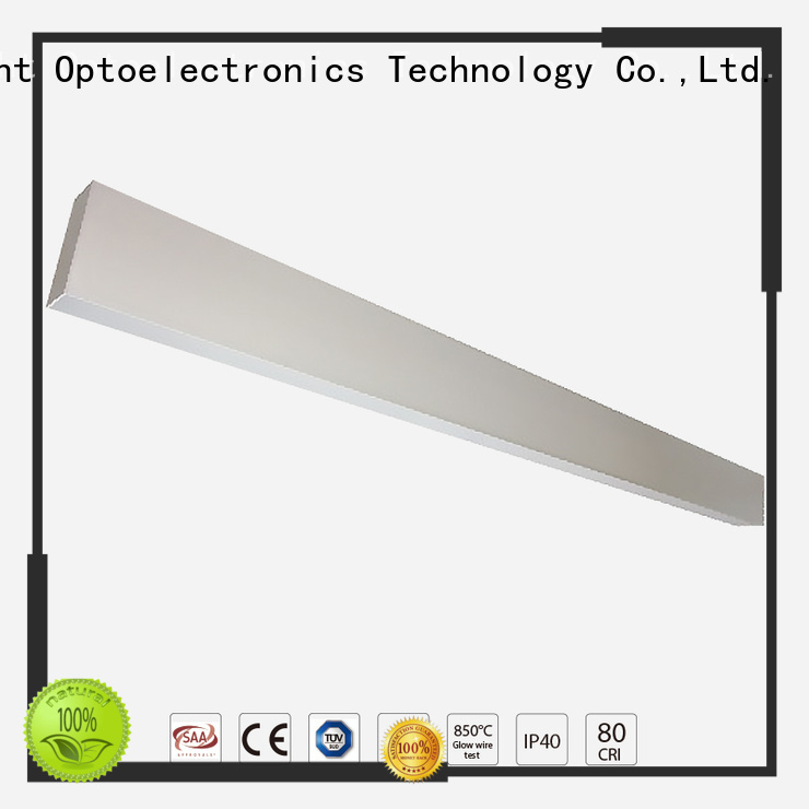 New led linear fixture grille supply for office