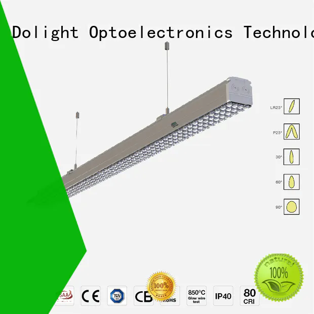 Dolight LED Panel waterproof led linear suspension lighting manufacturer for corridors