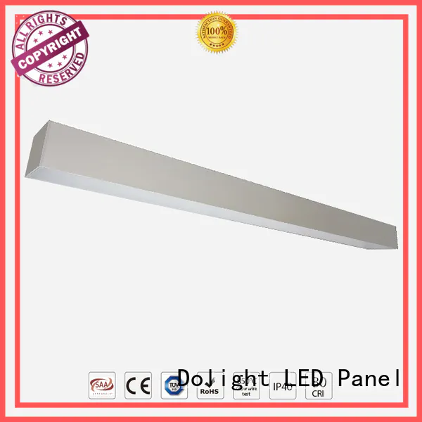 Custom commercial linear pendant lighting reflector supply for shops