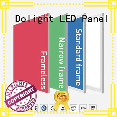Dolight LED Panel Brand frameless rgbw panel light factory