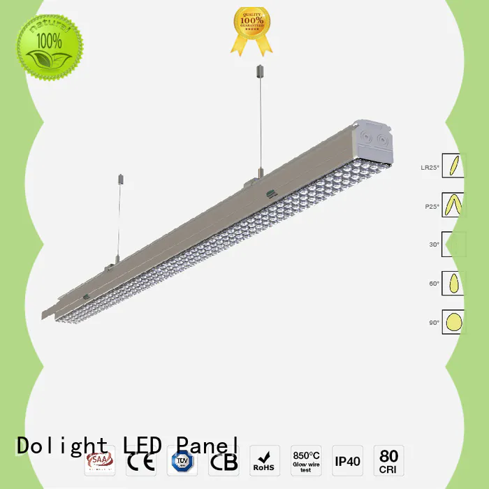 Dolight LED Panel linear led linear suspension lighting factory for warehouse