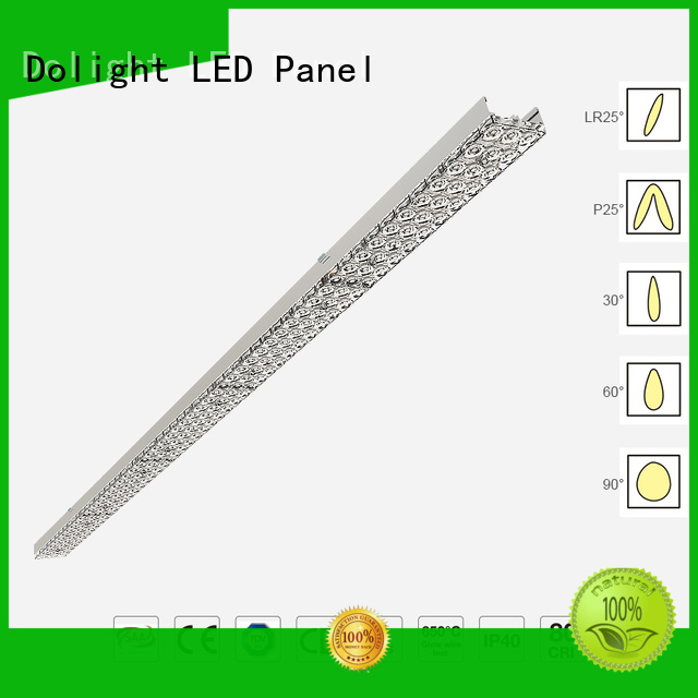 Dolight LED Panel stable linear light fitting wholesale for supermarket