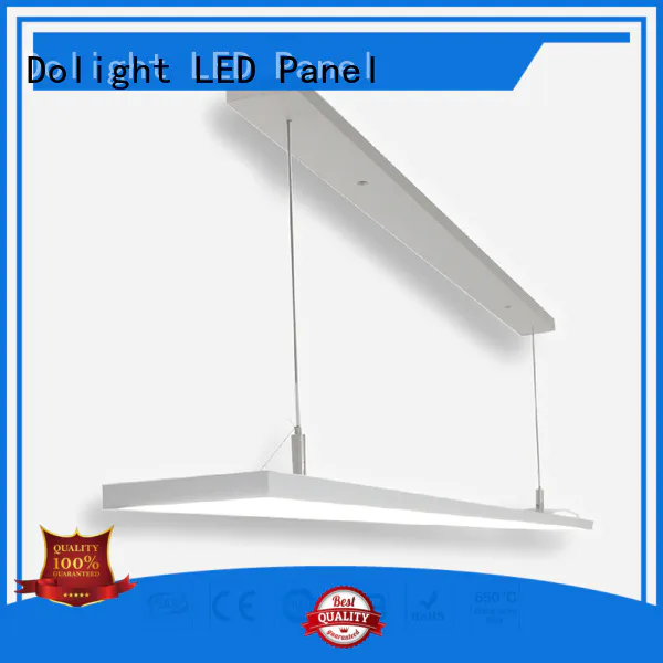 Custom simple frame linear pendant lighting Dolight LED Panel special