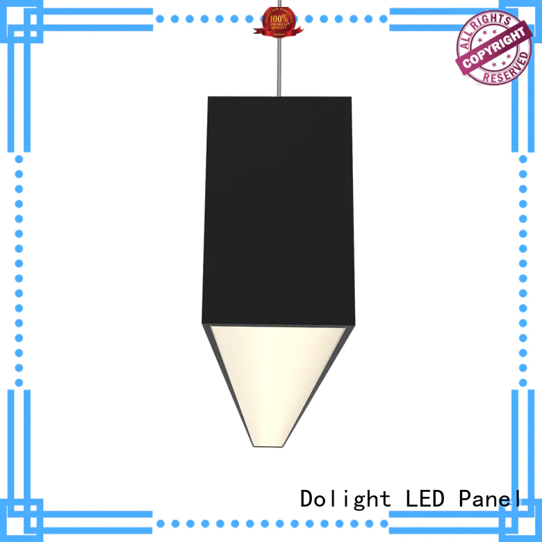 Dolight LED Panel Wholesale commercial linear pendant lighting supply for shops