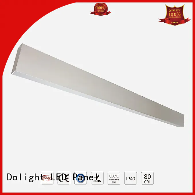 Dolight LED Panel Custom linear suspension lighting factory for shops