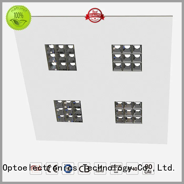 Latest led grille panel light efficiency supply for motels
