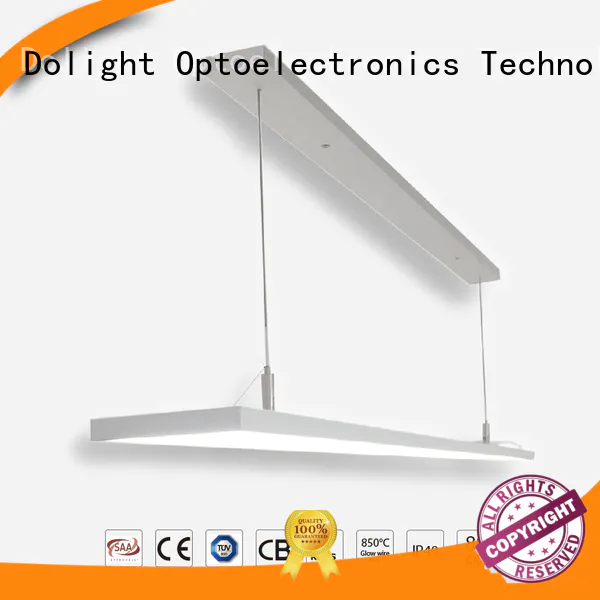 Dolight LED Panel narrow linear pendant lighting suppliers for library
