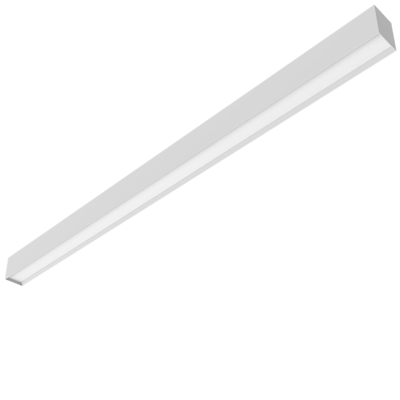 Suspension Opal Led Linear light 90lm/w UGR<19