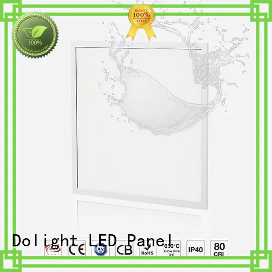 light flat antibacterial panel led ip65 Dolight LED Panel manufacture
