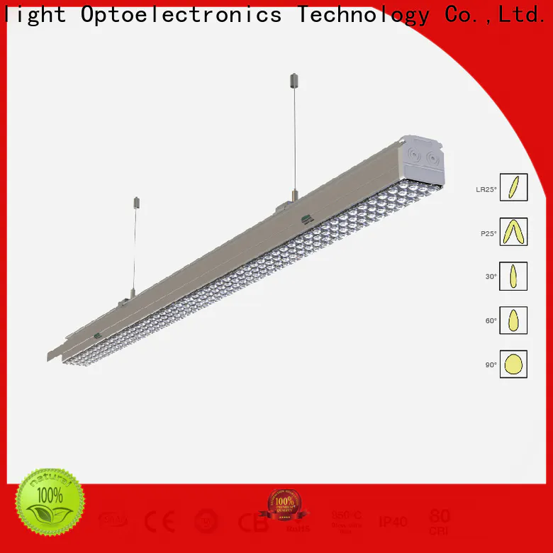 Latest led linear suspension lighting led for sale for offices